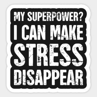 Massage Therapist Superpower Sticker